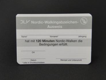 Ausweis - 120 Minuten Nordic Walking