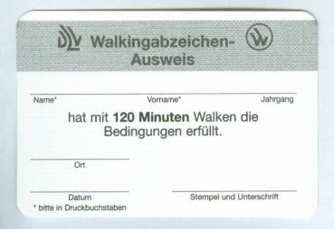 Ausweis - 120 Minuten Walking